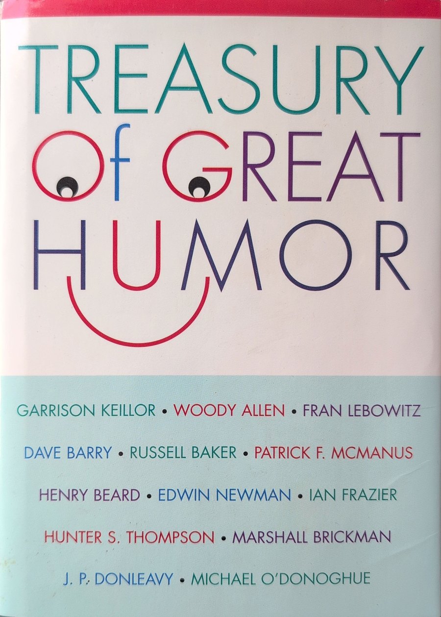 Cover of The Fireside Treasury of Great Humor