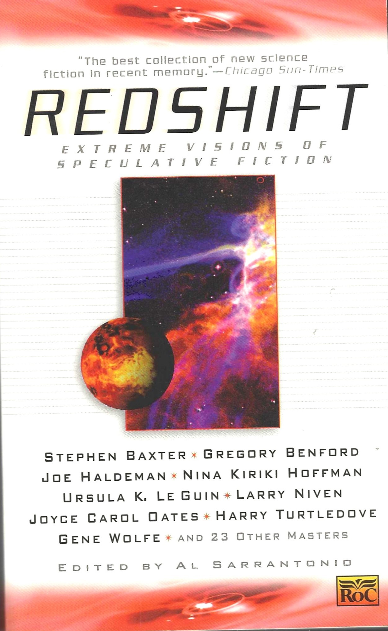 Cover of Redshift: Extreme Visions of Speculative Fiction