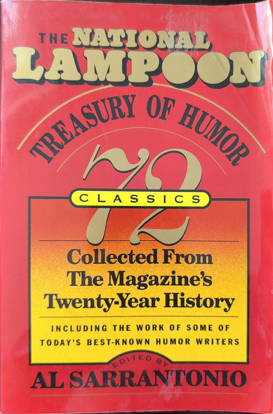 Cover of The National Lampoon Treasury of Humor