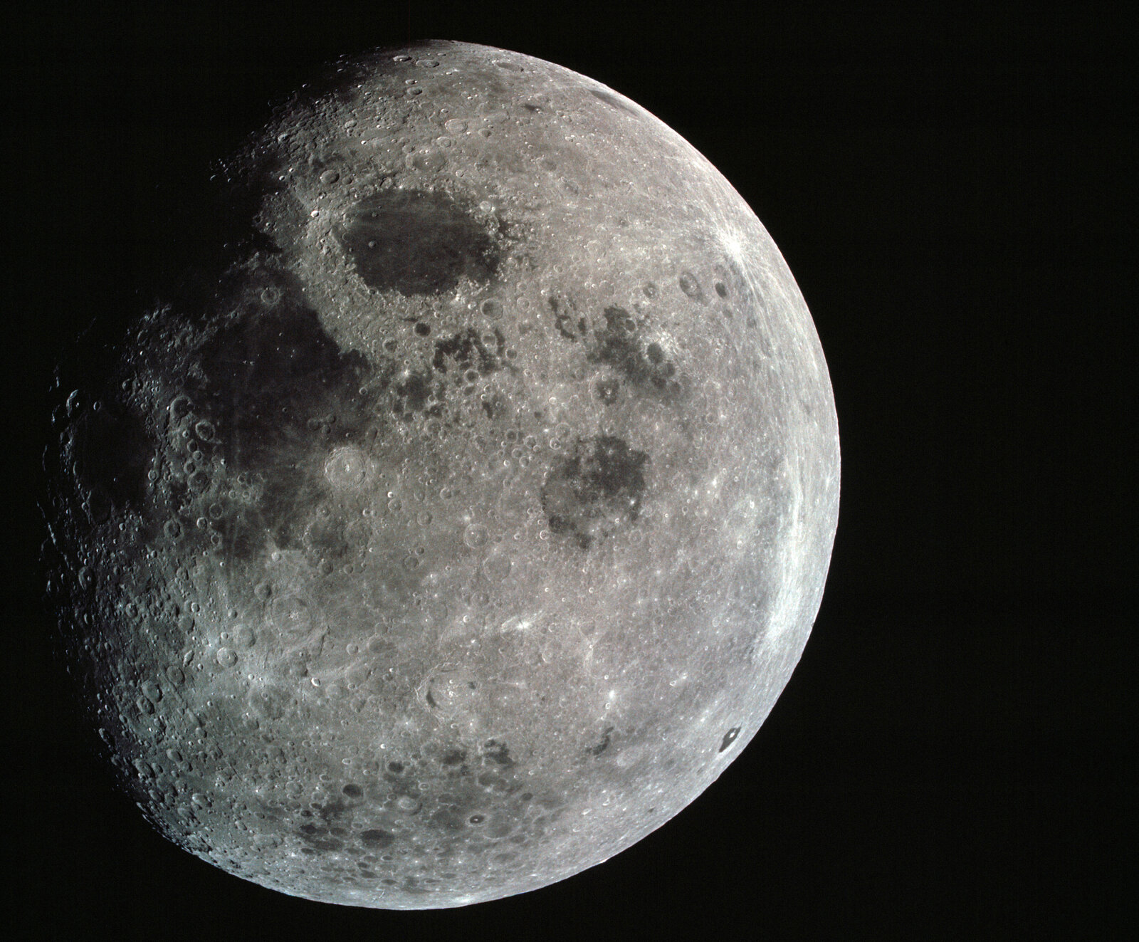 The Moon, photographed from Apollo 8